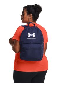 Plecak miejski uniseks Under Armour UA Loudon Lite Backpack - granatowy. Kolor: niebieski. Materiał: poliester