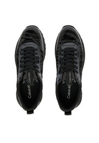 Calvin Klein Sneakersy Hike Runner Lace Up Pearl Ny YW0YW02043 Czarny. Kolor: czarny. Materiał: skóra #2