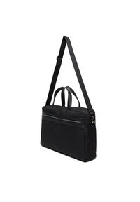 Calvin Klein Torba na laptopa Contrast Commuter Bag LV04D3032G Czarny. Kolor: czarny. Materiał: skóra #3