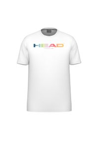 Koszulka Head Rainbow. Kolor: biały. Wzór: nadruk. Sport: tenis #1