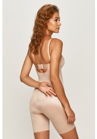 Spanx - Body modelujące Strapless Cupped Mid-Thigh. Kolor: beżowy #3
