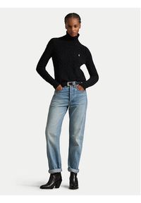 Polo Ralph Lauren Golf 211888686001 Czarny Regular Fit. Typ kołnierza: golf, polo. Kolor: czarny. Materiał: wełna #5