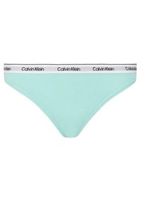 Calvin Klein Underwear Komplet 3 par stringów 000QD5209E Kolorowy. Materiał: bawełna. Wzór: kolorowy