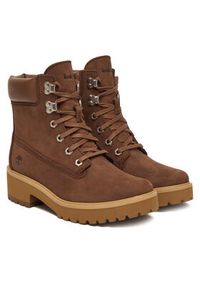 Timberland Trzewiki Carnaby TB0A2CT5EM51 Brązowy. Kolor: brązowy. Materiał: nubuk, skóra #6