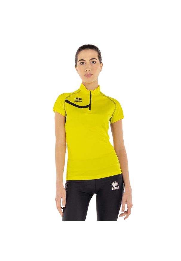 ERREA - Damski jersey Errea Shelly. Kolor: żółty, wielokolorowy, czarny. Materiał: jersey