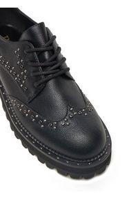 TwinSet - TWINSET Oxfordy 242TGT106 Czarny. Kolor: czarny. Materiał: skóra #4