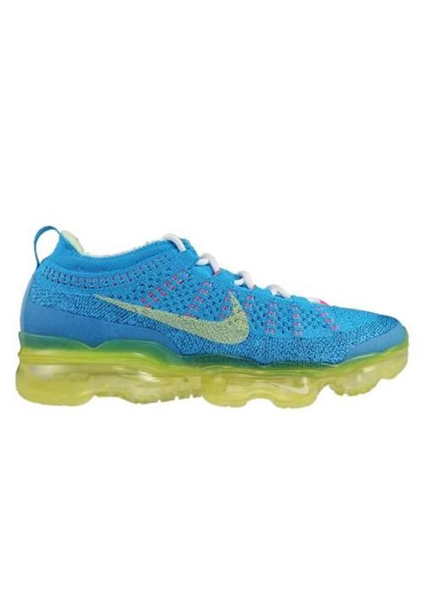 Buty do chodzenia damskie Nike Air Vapormax 2023 Flyknit. Zapięcie: sznurówki. Kolor: niebieski, żółty, wielokolorowy. Materiał: materiał. Szerokość cholewki: normalna. Sport: turystyka piesza