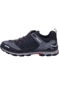 MEINDL - Buty turystyczne męskie Meindl Lite Trail Gore-Tex. Zapięcie: sznurówki. Kolor: czerwony, wielokolorowy, szary, brązowy. Materiał: materiał, syntetyk. Szerokość cholewki: normalna. Technologia: Gore-Tex. Sport: turystyka piesza