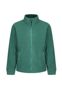 Regatta - Męski Polar Z Suwakiem Thor III. Kolor: zielony. Materiał: polar. Sezon: zima. Styl: sportowy. Sport: turystyka piesza #1