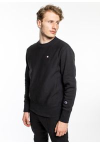 Bluza Champion Premium Crewneck Sweatshirt (214676-KK001). Kolor: czarny. Materiał: materiał. Styl: elegancki, sportowy