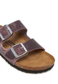 Birkenstock Klapki Arizona 1025490 Różowy. Kolor: różowy. Materiał: skóra