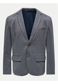 Only & Sons Marynarka Mark 22031060 Granatowy Slim Fit. Kolor: niebieski. Materiał: syntetyk #9