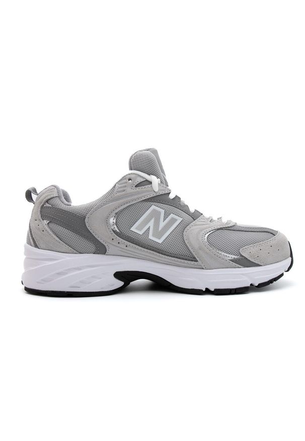 New Balance Sneakersy Unisex Buty Lifestyle - Mtz Dorosłych. Okazja: na co dzień. Kolor: szary. Materiał: tkanina, materiał, syntetyk, skóra, guma