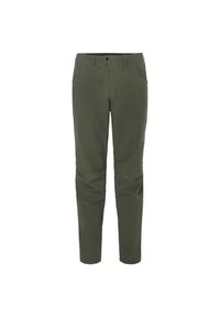 Vaude - Wodoodporne spodnie VAUDE Qimsa Light Pants II Softshell. Kolor: zielony. Materiał: softshell. Długość: długie. Sport: kolarstwo #1