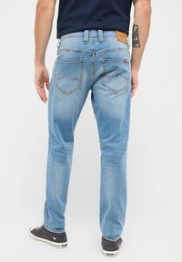 Męskie Spodnie Jeansowe Mustang Style Oregon Slim K Denim Blue 1016322 5000 303