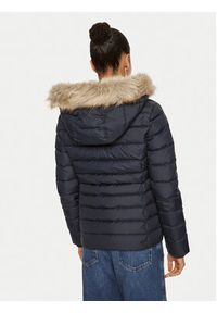 Tommy Jeans Kurtka puchowa Basic DW0DW18312 Granatowy Slim Fit. Kolor: niebieski. Materiał: syntetyk #3