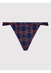 Guess Dół od bikini E2GO18 MC04R Granatowy. Kolor: niebieski. Materiał: syntetyk #3