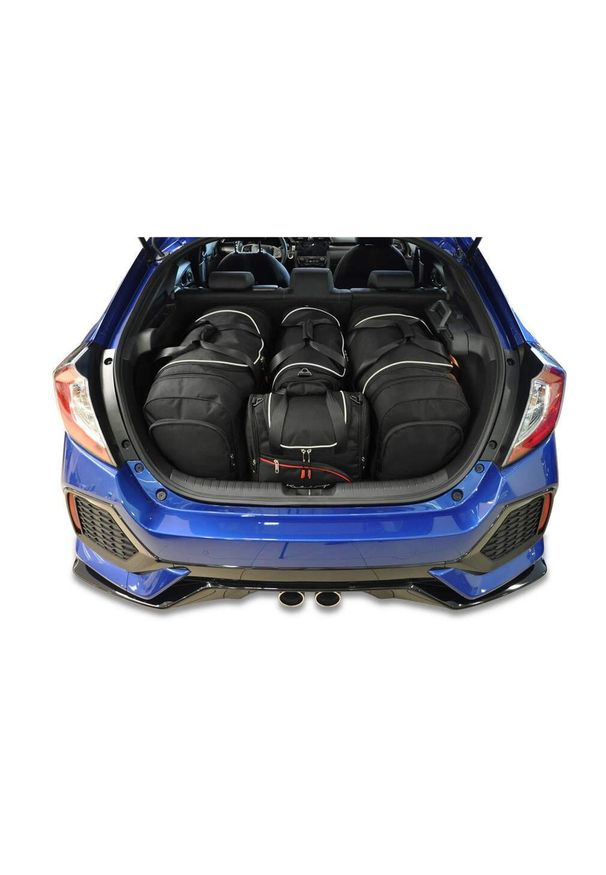 KJUST - Torby Do Bagażnika Honda Civic Hatchback 2017-2021 4Szt Kjust. Kolor: czarny. Styl: sportowy