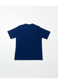 DSQUARED2 KIDS - Bawełniany t-shirt z logo marki 4-16 lat. Kolor: niebieski. Materiał: bawełna. Sezon: lato. Styl: klasyczny