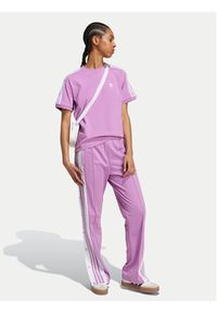 Adidas - adidas T-Shirt 3-Stripes IY2103 Różowy Regular Fit. Kolor: różowy. Materiał: bawełna