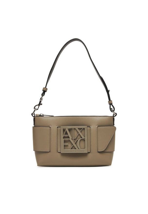 Armani Exchange Torebka 942907 0A874 U6242 Brązowy. Kolor: brązowy. Materiał: skórzane