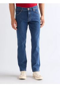 Wrangler - MĘSKIE SPODNIE WRANGLER GREENSBORO BLUE TOMORROW 112338770 #1