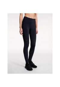 NewLine - Newline Legginsy damskie sportowe do biegania jogging Wysoki Stan. Stan: podwyższony. Kolor: czarny. Sport: bieganie