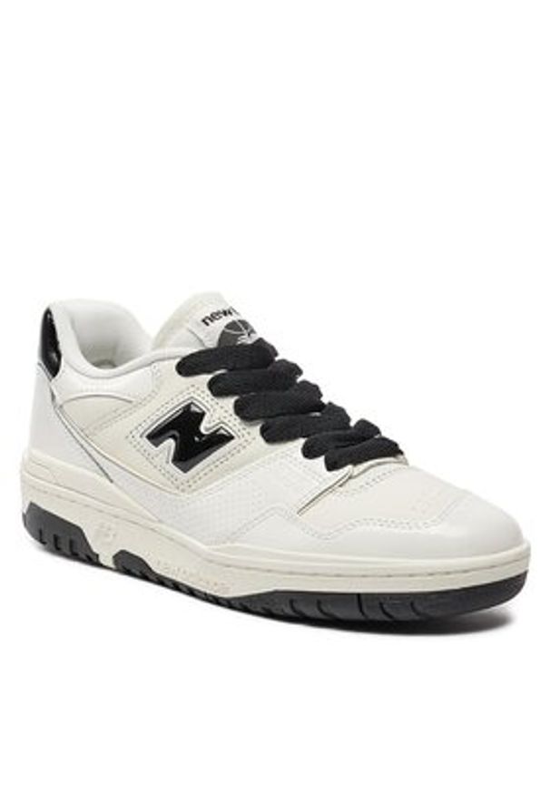 New Balance Sneakersy BB550YKF Écru. Materiał: skóra