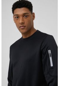 Calvin Klein Performance bluza męska kolor czarny z nadrukiem. Okazja: na co dzień. Kolor: czarny. Materiał: dzianina. Wzór: nadruk. Styl: casual