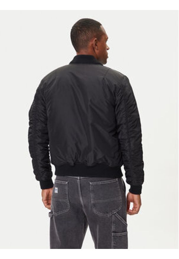 Alpha Industries Kurtka bomber MA-1 TT Hood Two Tone 258100 Czarny Regular Fit. Kolor: czarny. Materiał: syntetyk