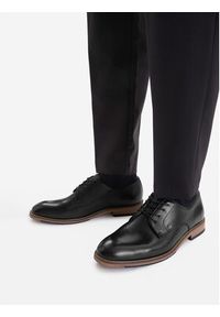Gino Rossi - GINO ROSSI Półbuty CEO-DANTE2-01 125AM Czarny. Kolor: czarny. Materiał: skóra #7