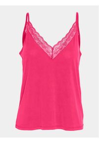 Vero Moda Top Imila 10307232 Różowy Regular Fit. Kolor: różowy. Materiał: syntetyk