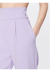 Pinko Spodnie materiałowe Natalia 100052 7624 Fioletowy Regular Fit. Kolor: fioletowy. Materiał: syntetyk #3