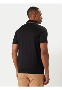 Karl Lagerfeld - KARL LAGERFELD Polo 745002 562200 Czarny Regular Fit. Typ kołnierza: polo. Kolor: czarny. Materiał: bawełna #3