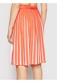 Calvin Klein Spódnica plisowana K20K202932 Pomarańczowy Regular Fit. Kolor: pomarańczowy #2