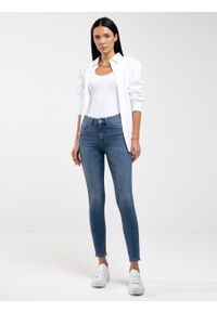 Big-Star - Spodnie jeans damskie Melinda High Waist 328. Stan: podwyższony. Kolor: niebieski #5
