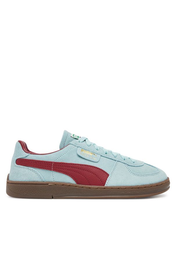 Puma Sneakersy Super Team SD 398528 07 Niebieski. Kolor: niebieski. Materiał: skóra, zamsz
