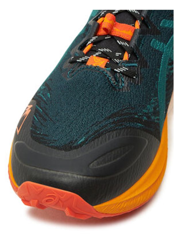 Asics Buty do biegania Fuji Lite 5 1011B889 Zielony. Kolor: zielony. Materiał: materiał, mesh