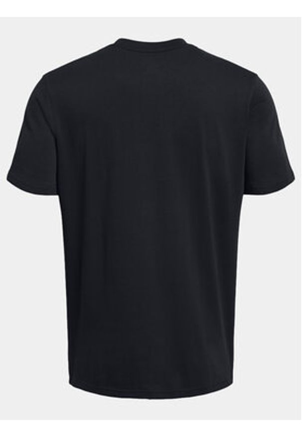 Under Armour T-Shirt Ua Hw Lc Patch Ss 1382902-001 Czarny Loose Fit. Kolor: czarny. Materiał: bawełna, syntetyk