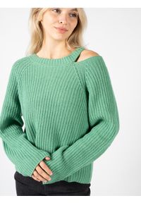 Pinko Sweter "Marsala" | 1G189N A08G | Kobieta | Zielony. Kolor: zielony. Materiał: wełna, poliester, wiskoza, poliamid, kaszmir #3