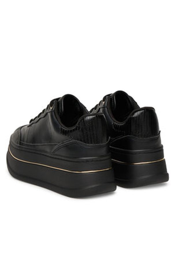 DeeZee Sneakersy AM25234 Czarny. Kolor: czarny. Materiał: syntetyk, materiał