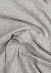 Born2be - Jasnoszary T-shirt Nysalphia. Kolor: szary. Materiał: bawełna, elastan, dzianina. Długość rękawa: krótki rękaw. Długość: krótkie. Styl: klasyczny #8
