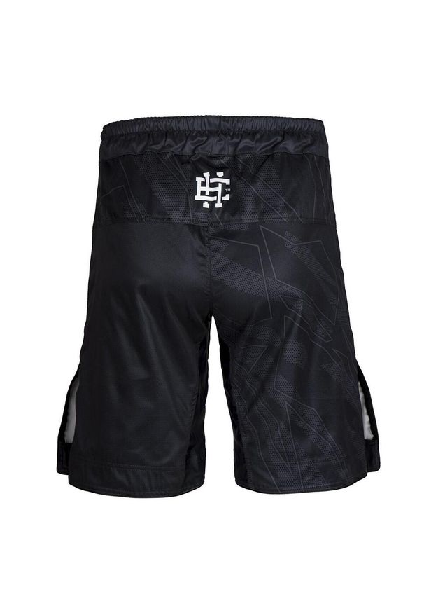 Spodenki do Grapplingu MMA BJJ K1 męskie EXTREME HOBBY SHADOW. Kolor: czarny. Materiał: poliester