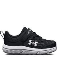 Buty Under Armour Assert 10 Ac, Dzieci. Kolor: czarny. Materiał: materiał. Sport: turystyka piesza