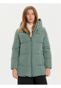 EA7 Emporio Armani Kurtka zimowa 6DTK03 TN8AZ 0898 Zielony Regular Fit. Kolor: zielony. Materiał: syntetyk. Sezon: zima #1