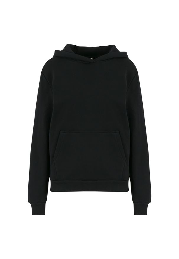 Bluza damska z kapturem Urban Classics Organic Loose Brushed. Typ kołnierza: kaptur. Kolor: czarny