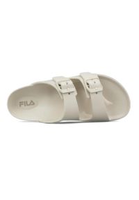 Klapki damskie Fila Matero. Kolor: beżowy. Styl: sportowy