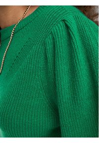 ONLY Carmakoma Sweter Fia 15263804 Zielony Regular Fit. Kolor: zielony. Materiał: wiskoza #7