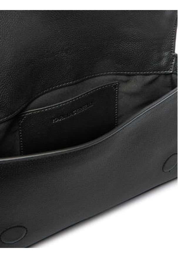 Karl Lagerfeld - KARL LAGERFELD Torebka A4W30121 Czarny. Kolor: czarny. Materiał: skórzane