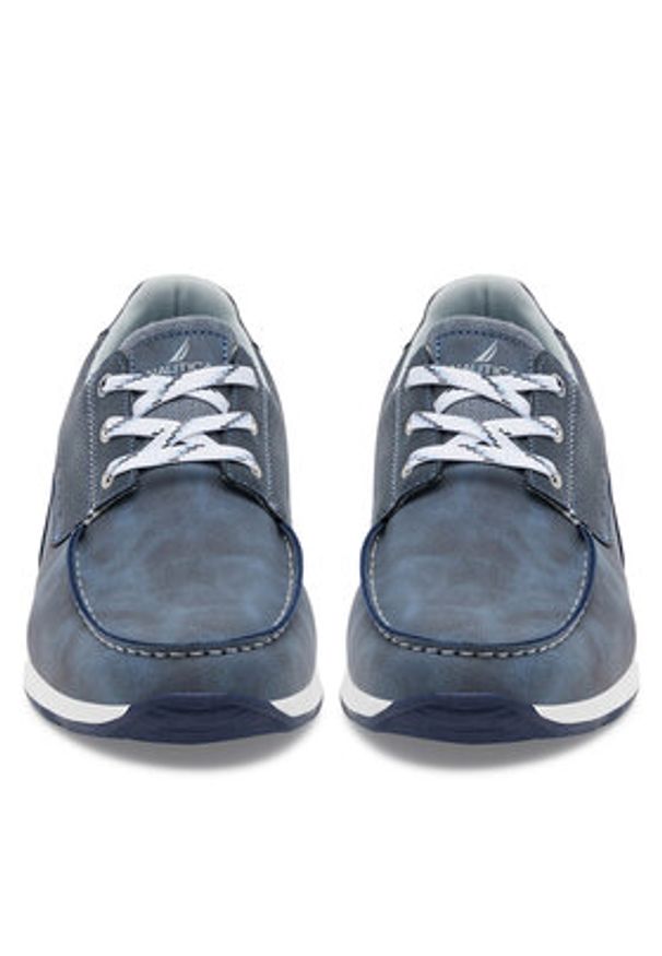 Nautica Półbuty 24SD110 Granatowy. Kolor: niebieski. Materiał: materiał, syntetyk